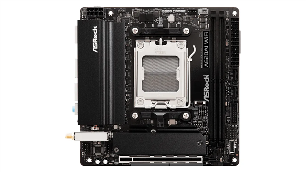 SFF爱好者新选择！华擎推A620 mini-ITX亲民主板：旗舰锐龙不在话下