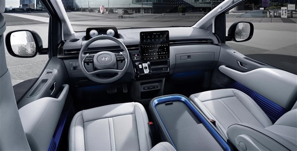 韩版理想MEGA！现代STARIA纯电版曝光：最多可乘11人