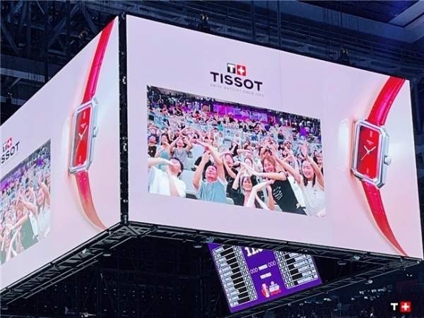 天梭精准计时2025国际篮联女篮亚洲杯赛场 