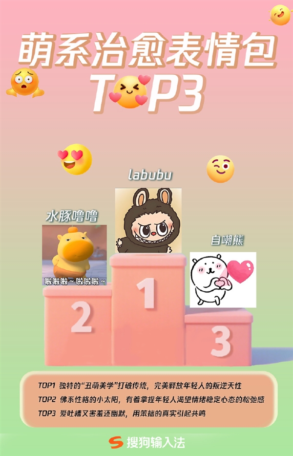 搜狗输入法发布2025年表情包年中盘点：闪光青蛙最抽象