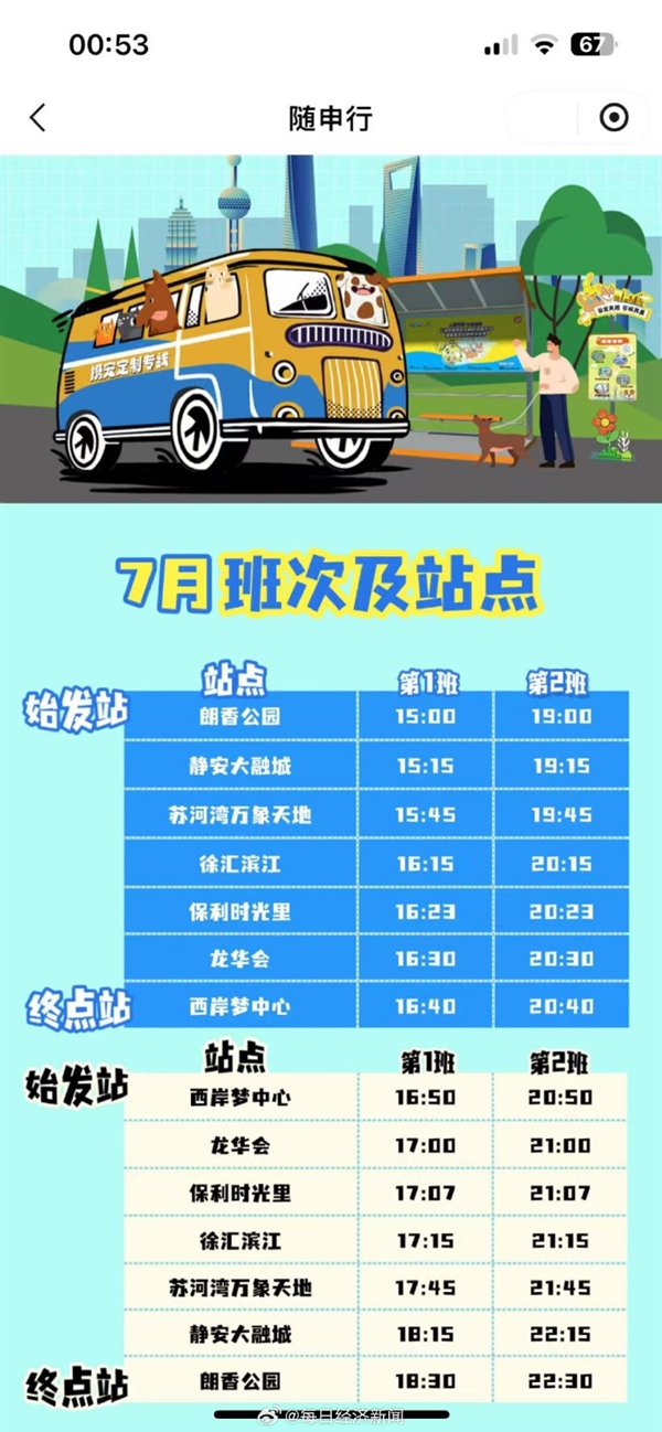 猫狗专属VIP公交来了:配有宠物专座 票价20元 营收已超2万元