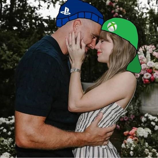 霉霉订婚引网友P图！借势玩梗索尼微软历史性“握手”