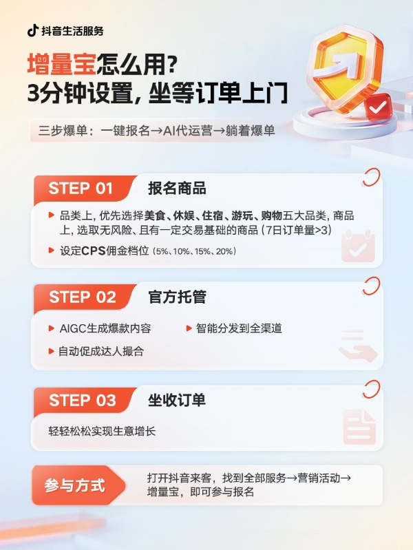 用增量宝半托管，瓜分暑期亿级流量，小投入撬动大增长！