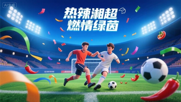 科技赋能激情，乡音传递热爱 热辣湘超，“移”路相伴，智享绿茵 