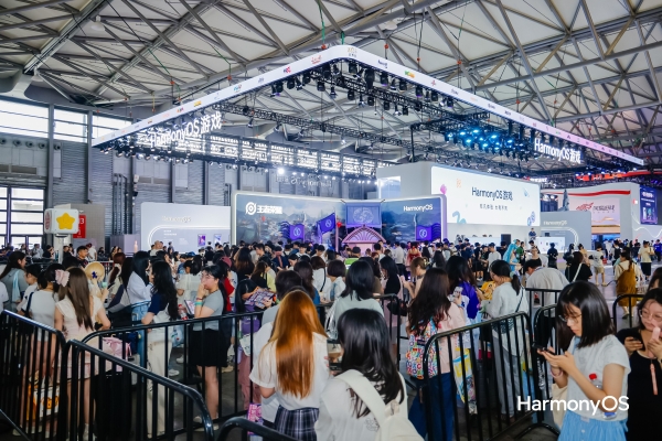 ChinaJoy首日直击：50+款鸿蒙游戏引爆玩家热潮