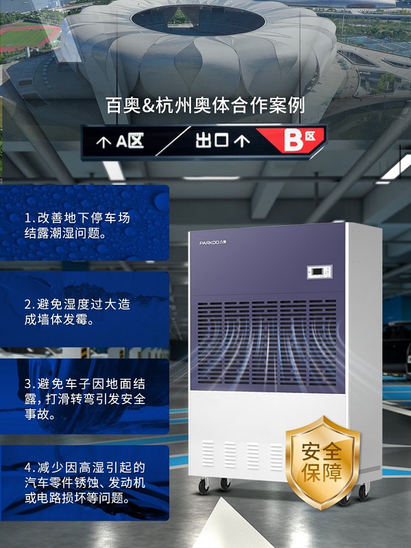 “暴雨侵袭，地下室返潮发霉？百奥变频除湿机助力灾后焕新” 