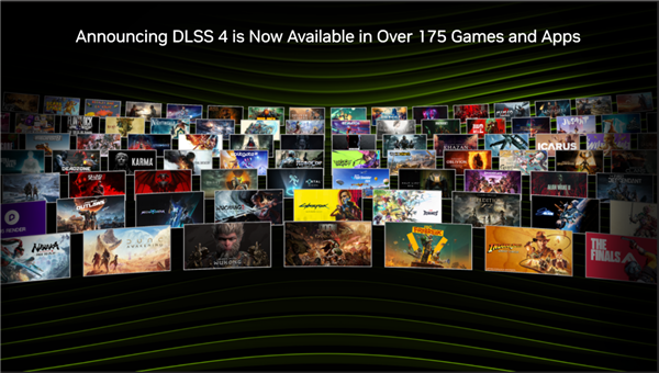 NVIDIA科隆游戏展“双线”革命:超175款游戏和应用支持DLSS 4!体验大有不同