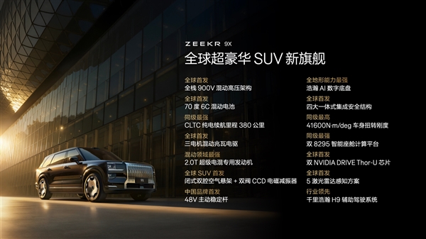 47.99万买“杭州湾库里南”!全新极氪旗舰SUV车型9X开售