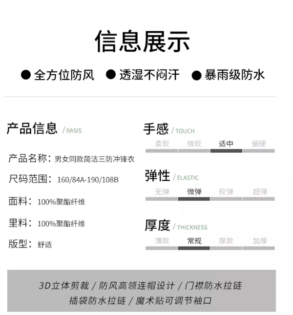 日常300元：美特斯邦威暴雨级冲锋衣118元破冰新低