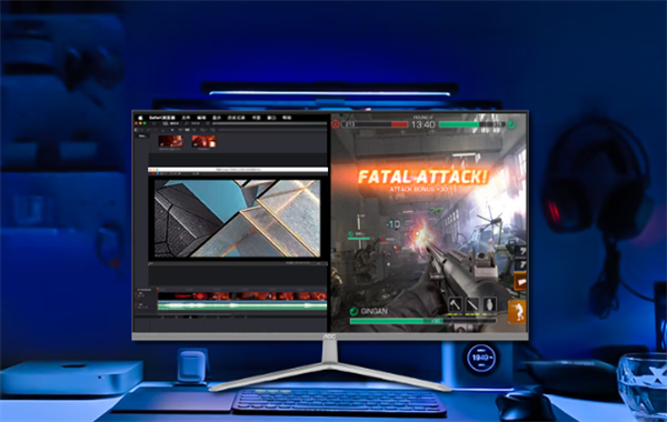 AOC推出新款32寸显示器：4K 60Hz VA屏首发1499元