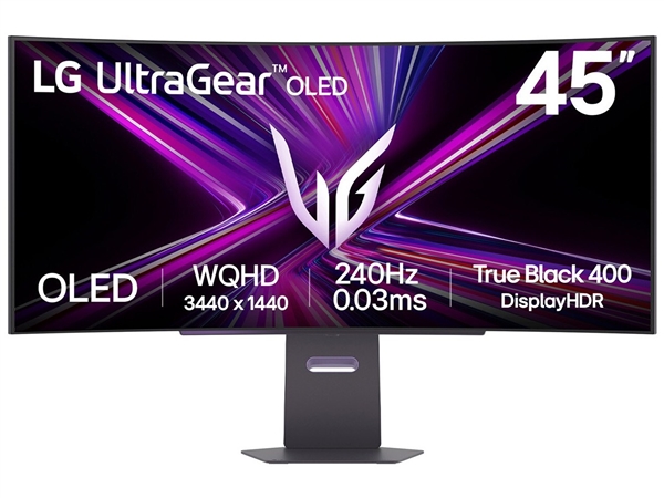 LG GX9 OLED曲面电竞显示器发布:800R曲率、240Hz高刷