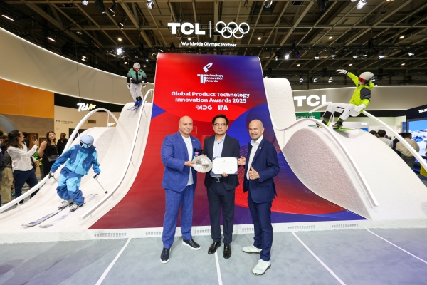 “奥运级”科技实力获全球认证！TCL实业荣获三项IFA 2025大奖 