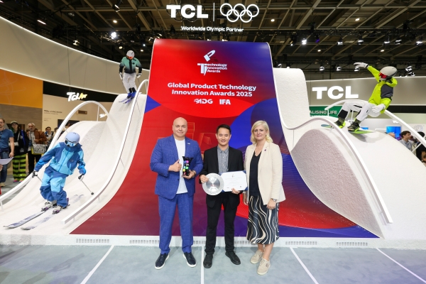 “奥运级”科技实力获全球认证！TCL实业荣获三项IFA 2025大奖 