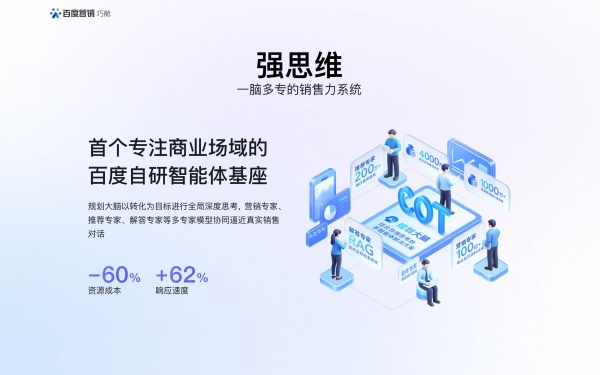 百度商家智能体焕新升级,打造专属AI销售团队
