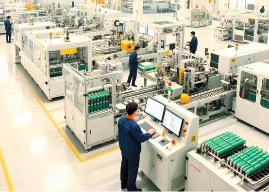 信然数10台560KW螺杆节能空压机以及5台1700KW离心式空压机助力锂电产业升级降耗 