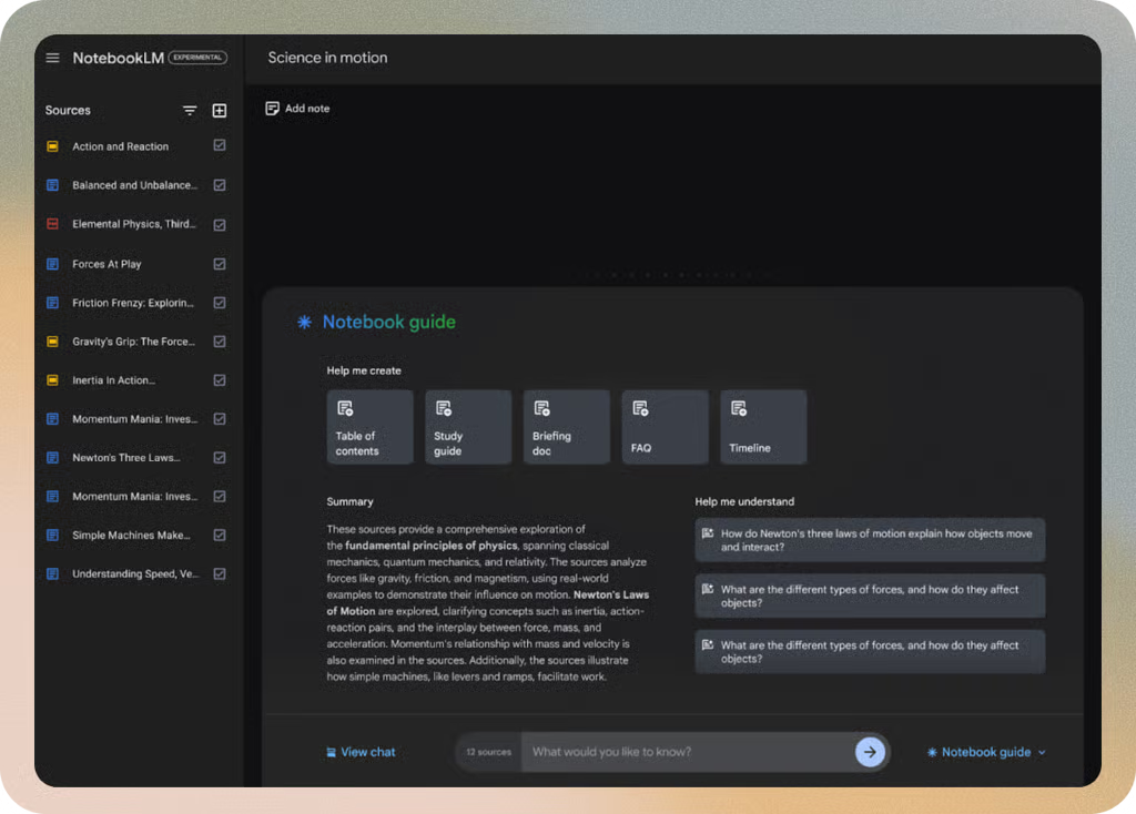 餐巾纸上的产品哲学：为什么NoteBookLM是AI圈的一股清流