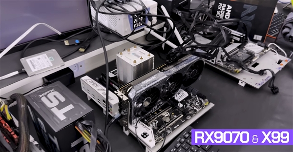 Intel X99老主板点不亮RX 9070：原来是显卡BIOS问题