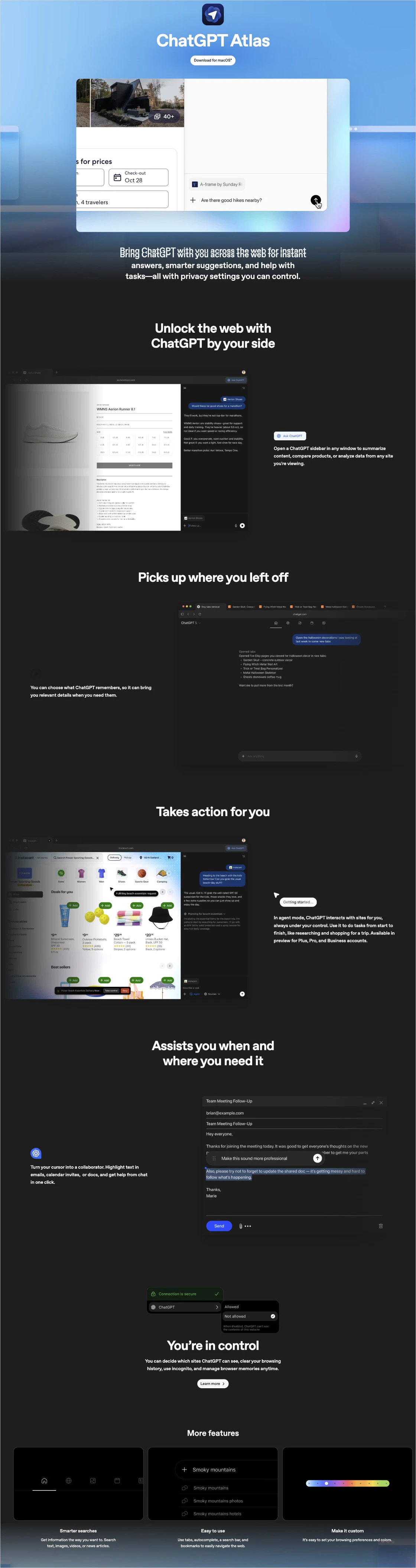 ChatGPT Atlas 来了：浏览器学会思考了吗？