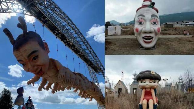 设计师回应“人体蜈蚣”雕塑争议，70后设计师揭秘：灵感来自小人书，专为女儿造童话国