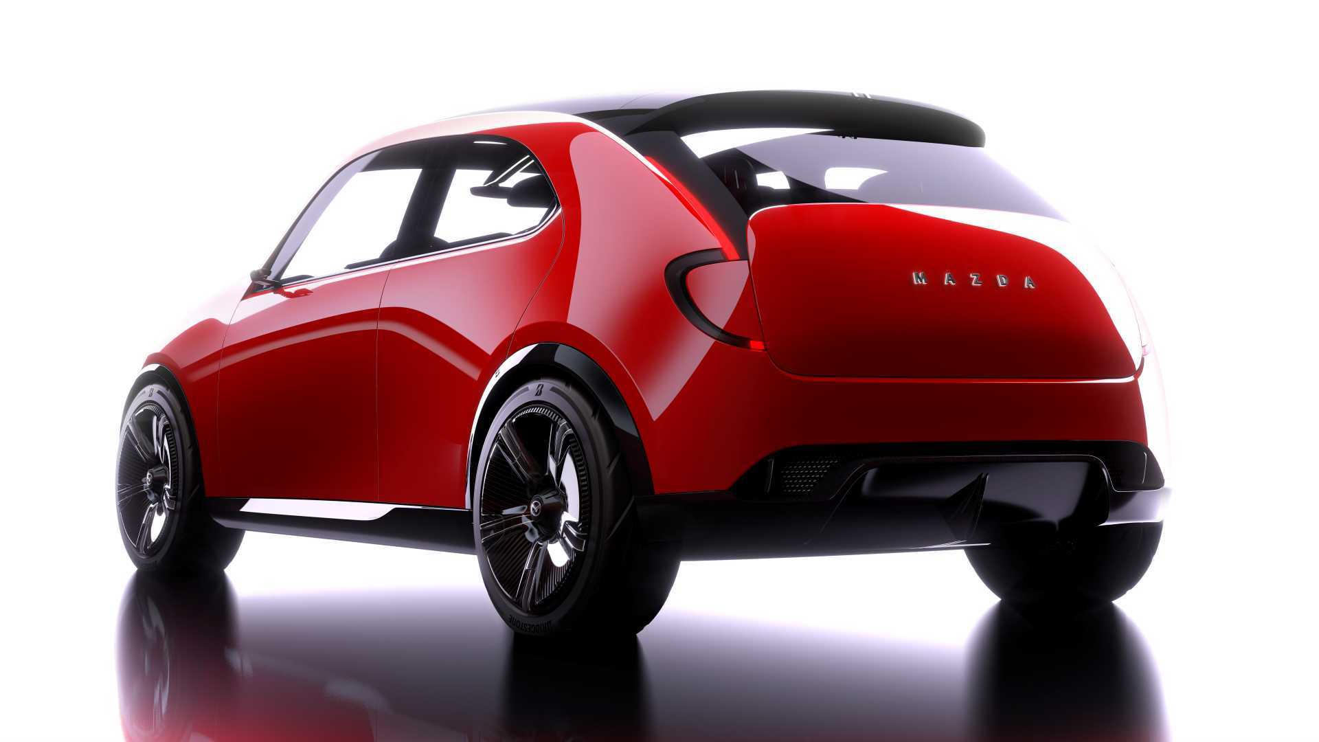 马自达VISION X-COMPACT概念车外观