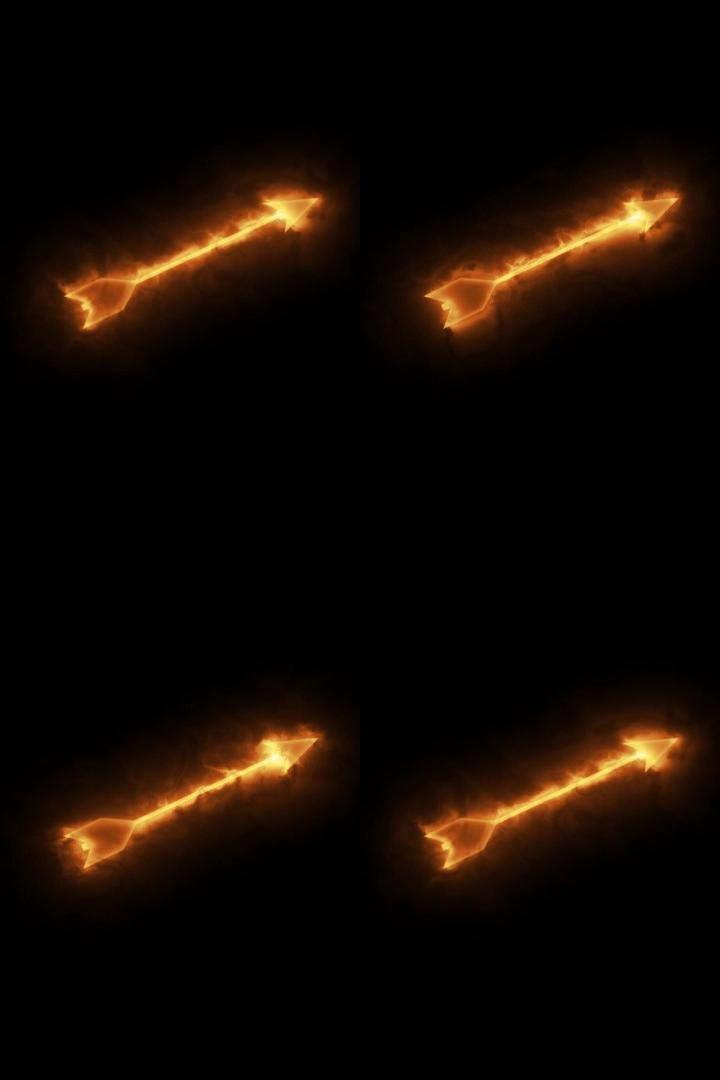 穿云箭动画效果