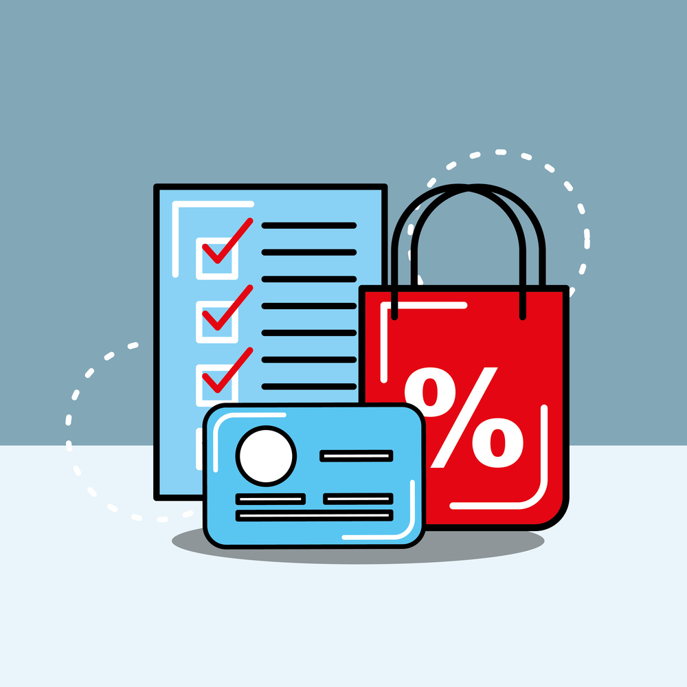 信用卡行动清单图示