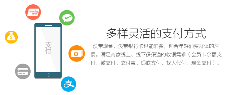 支付方式多样性