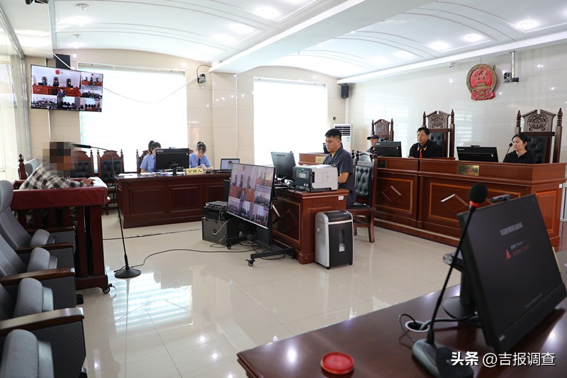 双辽市法院微信盗窃案庭审现场