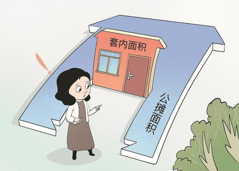 公摊面积示意图