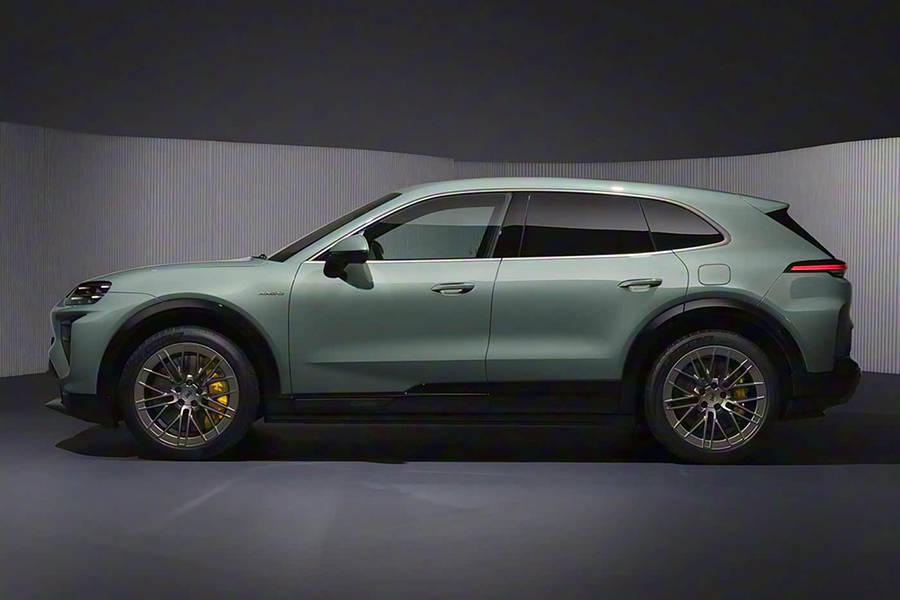 保时捷Cayenne Electric官图发布，1156马力猛兽2026年就能提车