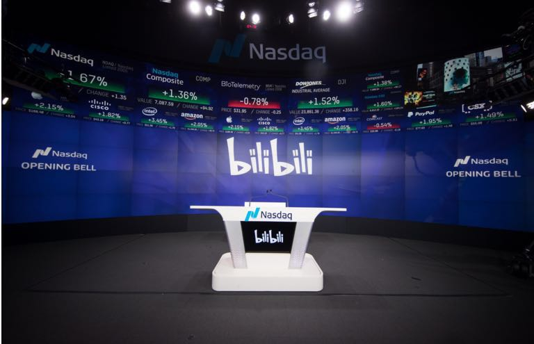 B站纳斯达克上市