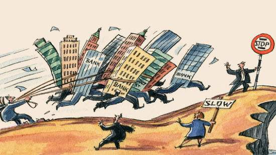 2008金融危机示意图