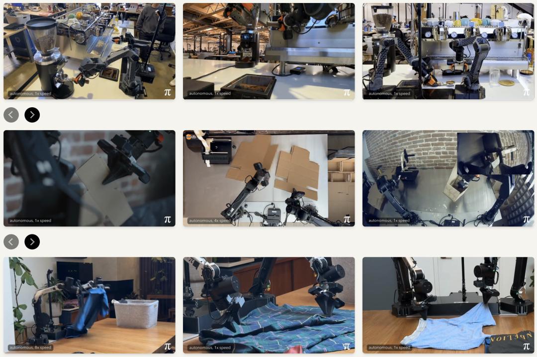 最强 VLA 模型 π*0.6 落地！真机 RL 驱动，机器人开进办公室开咖啡厅