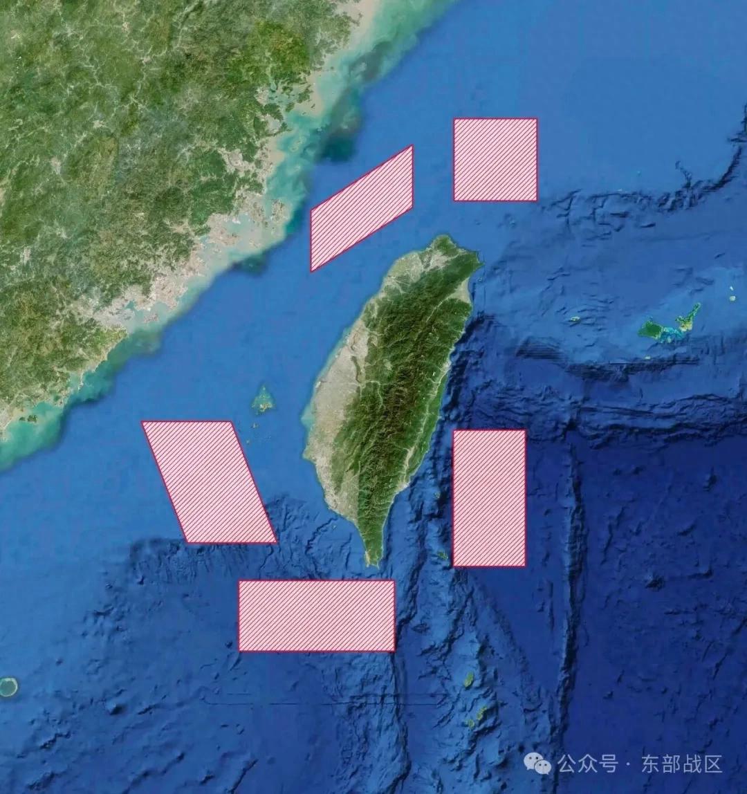 东部战区军演 舰机多向抵近台岛,火力全开!