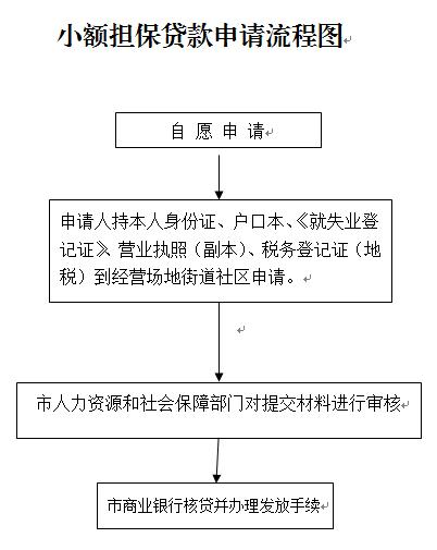 小额贷款申请流程