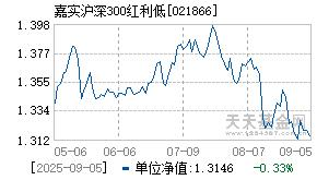 基金净值波动图表