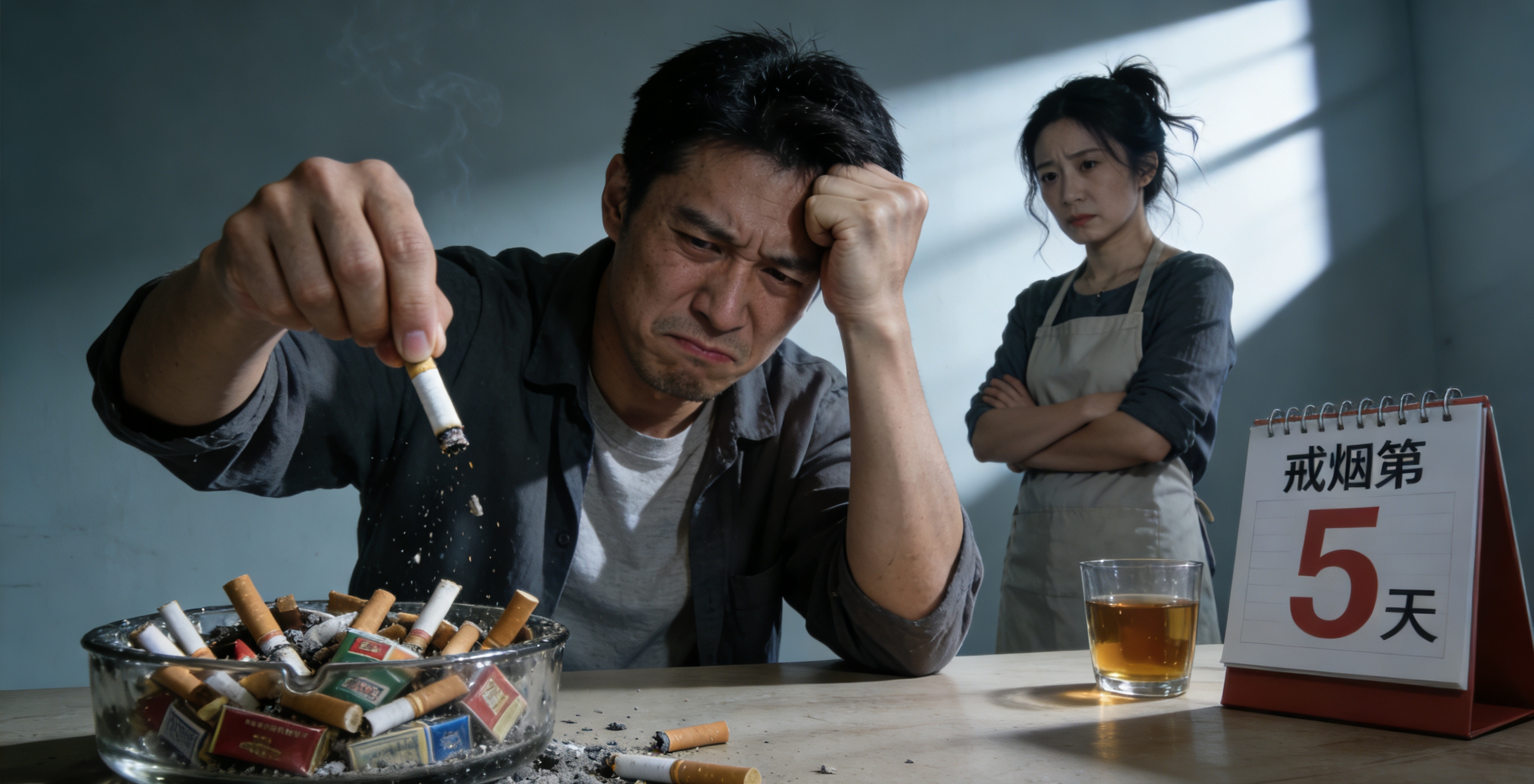男子烟龄22年坚持戒烟92天前后对比：戒烟 92 天变化惊人，戒烟攻略请收好