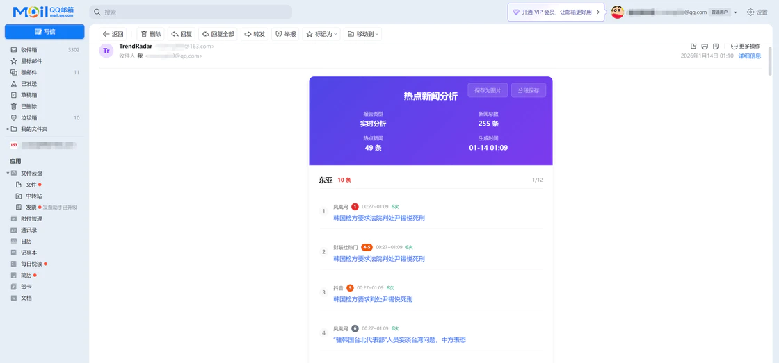 多平台热点聚合+AI 深度分析,TrendRadar NAS 部署教程助力高效情报获取